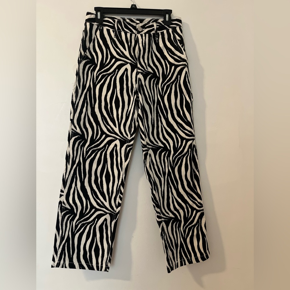 BDG Black and White Jeans